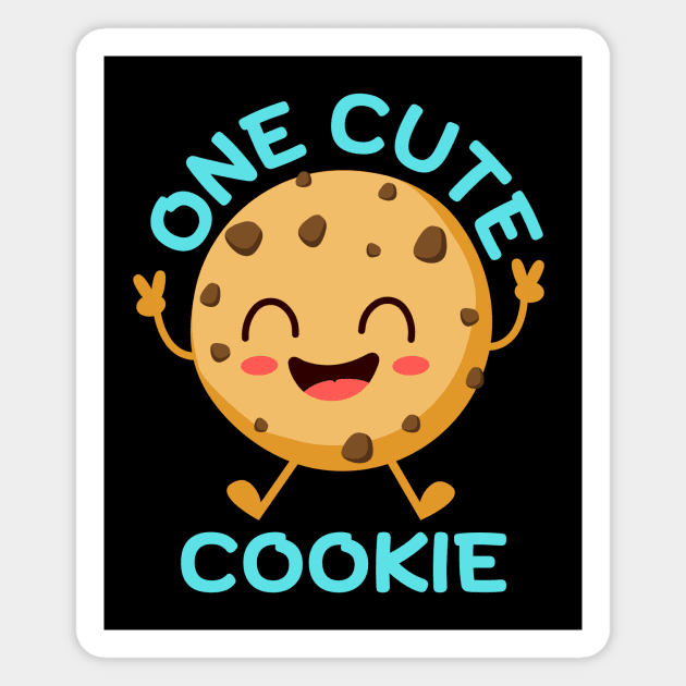 One Cute Cookie | Cookie Pun Magnet by Allthingspunny